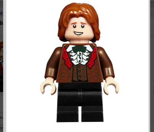 Lego hp185 ron weasley reddish - hp185,