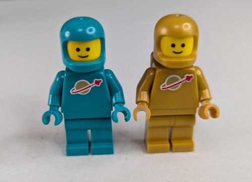 Lego pearl gold - pearl, teal