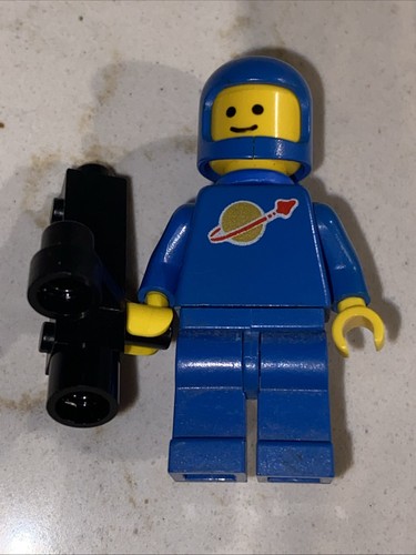 Lego blue spaceman minifigure - lego,