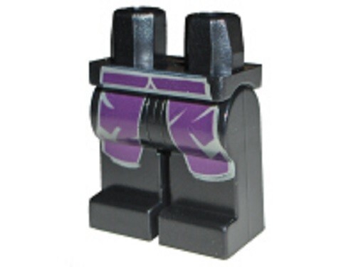 Lego minifigure legs black - lego,