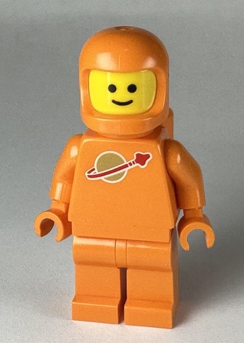 Lego orange classic - orange, spaceman