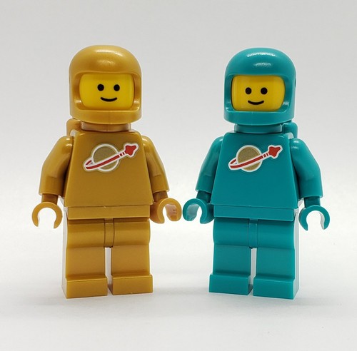 Lego pearl gold - and, teal